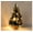 Gold, variant on Mini Artificial Christmas Tree with LED Lights, Tabletop Xmas Tree Decor, Christmas Tree Set with LED Lights, Desktop Holiday Tree for Christmas, Festive Tabletop Christmas Tree Decorations