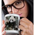 thumbnail image 2 of 3drose, China, Chengdu, Panda Sanctuary, Panda Bear-as07 Cmi0105 - Cindy Miller Hopkins, 15oz Two-tone Black Mug, 2 of 6