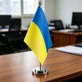 thumbnail image 4 of Pole Desktop National with Stand Base Elegant Tabletop Ornament for Home Meeting Room, 4 of 4