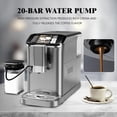 thumbnail image 4 of Fully Automatic Espresso Machine, 20 Bar Coffee Machine with Grinder & Automatic Milk Frother, TFT + Touch Control Panel, 4 of 9