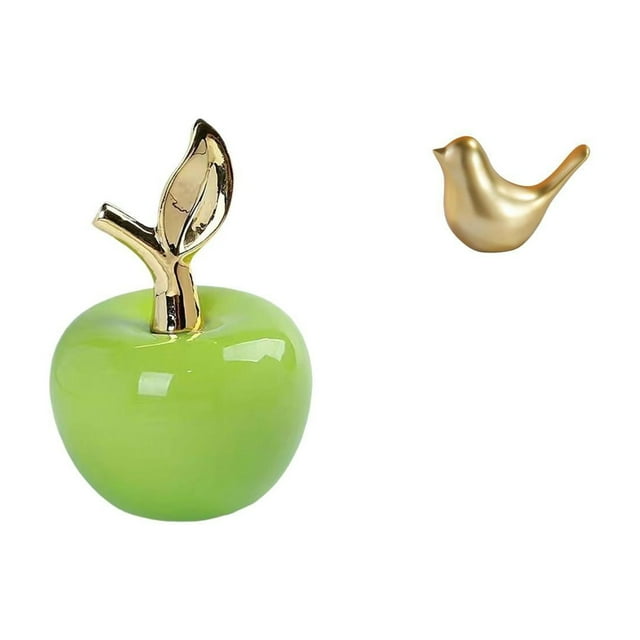 Estatua,Escultura de fruta artificial,estatua y artesanía,Figura de pájaros,Figura de pájaro dorado,decoración del hogar,estatua de animal,Estatuas decorativas de pájaros pequeños como