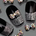 thumbnail image 2 of UDIYO 10pcs Nail Art Tips Stickers Decor Bowknot Alloy Jewelry Multicolor Glitter Rhinestone, 2 of 7