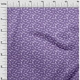 thumbnail image 3 of oneOone Silk Tabby Violet Fabric Star & Baubles Craft Projects Decor Fabric Printed By The Yard 42 Inch Wide, 3 of 5