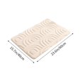 thumbnail image 3 of Bathroom Floor Mat, Soft Comfortable Fast Absorbent Non-Slip Pad, Thick Microfiber Door Kitchen Household Rug, Warm Cozy, Easy to Clean Washable Floor Mat, 3 of 6