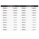 thumbnail image 1 of 20 Pairs Of Self-Adhesive Eyebrow Stickers In Black Color For Eyebrows With Natural Look Special Events, 1 of 4