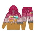 thumbnail image 6 of XAOFW Kids 6 7 Outfits Boys Ice Cream Number Print Sweatsuit 2Pcs Clothing Cute Preppy Ice Cream Themed Baseball Long Sleeve Hoodie Pants Comfort Fashionable Casual Daily Wear Sets, 6 of 6