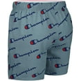 thumbnail image 3 of Champion Life Men's Knit Boxer, Grey c Script Print, Medium, 3 of 3