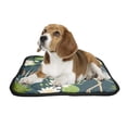 thumbnail image 2 of PKQWTM Heron Bird Water Lily Bulrush Swamp Flora Fauna Pet Dog Cat Bed Pee Pads Mat Cushion Potty Dogsblankets Crate Bed Kennel 20x24 inch, 2 of 3