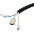 thumbnail image 4 of 2pcs 30M Split Loom Wire Protective Tube Conduit Hose Cover Electrical Cable 1/4 Inch, 4 of 7