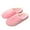 Pink, variant on comerut Men Women Slip-on Soft Anti-skid Indoor Home Suede Shoes Warm Floor Slippers