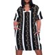 thumbnail image 1 of Vestido largo holgado con bolsillos, ropa de verano para mujer, vestido de noche 2025., 1 of 7