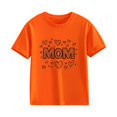 thumbnail image 4 of Delliss Girl's Mother's Day print Summer T Shirt Cute Blouse Tops Crew Neck Girls Short Sleeve Casual Tees 2-13 Years, 4 of 7