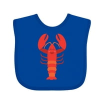 Inktastic Lobster Distressed Ocean Creature Boys or Girls Baby Bib
