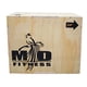 thumbnail image 3 of Banco step MDFitness para ejercicio 3 alturas 24x20x16 pulgadas Caja Pliométrica Banco de madera, 3 of 4