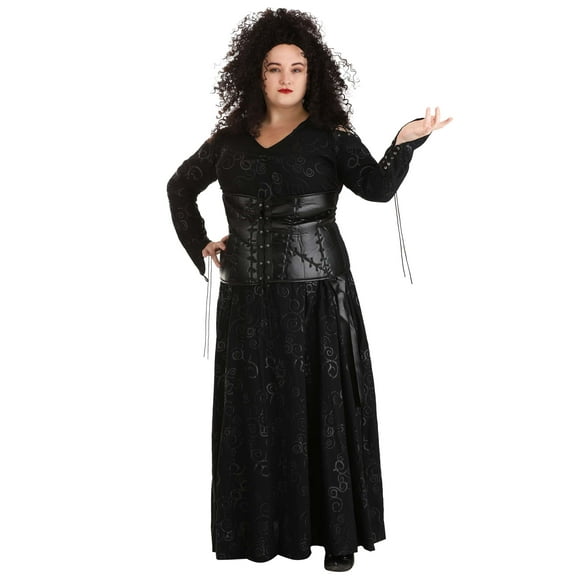 Deluxe Harry Potter Bellatrix Plus Size Costume for Women