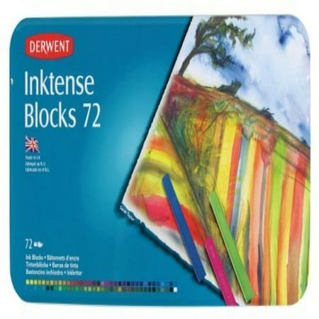 derwent pastels drawing art supplies inktense ink blocks 72