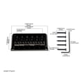 thumbnail image 2 of Mistaha Black Metal Hardtail Guitar Bridge Assembly for 6 String Stratocaster and Telecaster Style Guitar, 2 of 6