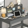 thumbnail image 3 of ACME Logan Writing Desk in Grey, 3 of 7