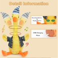 thumbnail image 4 of Novedad mini juguete de plástico de pato eléctrico divertido para niños alivia el aburrimiento Feliz Sencillez, 4 of 5