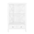 thumbnail image 5 of Spaco Luxurious White Bathroom Cabinet, Minimalistic Design, Water-Resistant, for Organized Bathrooms, 5 of 12
