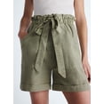 thumbnail image 5 of Scoop Women's Paperbag Shorts, Sizes XS-XXL, 5 of 6