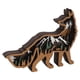 thumbnail image 1 of Artesanías de animales de madera, ornamento de animales de madera, estatua de animales de madera tallada múltiple, rendimiento inigualable Jadeshay A, 1 of 8
