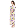 thumbnail image 2 of Vestido plisado Roman Fashion 2319 Morado Talla Extra, 2 of 6