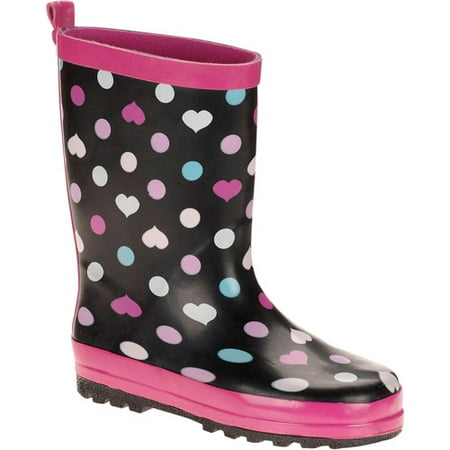 pink rain boots walmart