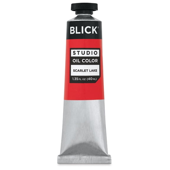 Blick Oil Colors – Scarlet Lake, 40 ml tube