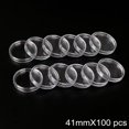 thumbnail image 2 of Boîtes à Pièces Transparentes 100 Pcs 1Oz 40mm Capsules Boîtes Pièces Commémoratives, 2 of 5
