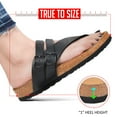 thumbnail image 5 of Aerothotic Kaizen Split Toe Cork Footbed Comfortable Slides for Women, 5 of 6