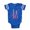 Royal Blue, variant on CafePress - Birthday 16 Candle_Tr - Cute Infant Baby Football Bodysuit