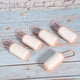 thumbnail image 4 of Juego de 5 cajas de basura de plástico portátiles para residuos de mascotas, bolsas de basura para gatos, perros pequeños (rosa y blanco), 4 of 5