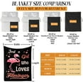 thumbnail image 3 of Flamingo Throw Blanket, 40"x50" Flannel Cute Flamingos Themed Throw Blankets, Soft Nap Throw Blanket for Home Boys Girls Women Flamingo Lovers Gifts, 3 of 5