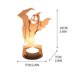 thumbnail image 1 of Decoraciones de Halloween Artesanías de Madera Al Aire Libre, Velas Fantasma, Sombras Fantasma, Decoraciones de Fiesta de Wansheng Aterradoras, Decoraciones de Casa Y Sala de Estar, 1 of 5