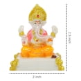 thumbnail image 3 of IBA Indianbeautifulart&nbsp;Lord Ganesha&nbsp;Murti Religious Hindu God Figurine&nbsp;Elephant&nbsp;God&nbsp;For Car Dashboard Auspicious Hindu God Idol For Home/ Office/ Temple-3G, 3 of 8