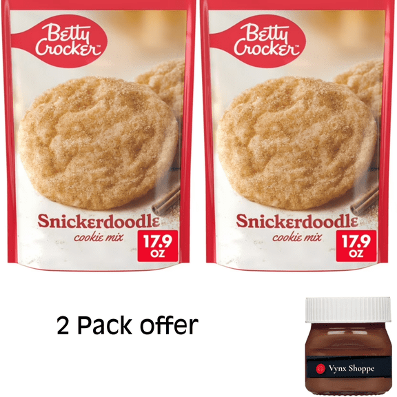 Betty Crocker Snickerdoodle Cookies, Cookie Baking Mix, 17.9 oz