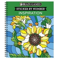 Brain Games Sticker by Number Nature Theme 10 Count
