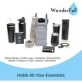 thumbnail image 6 of WanderFull Crossbody HydroBag Stylish Puffer Tote for Water Bottle, 6 of 7