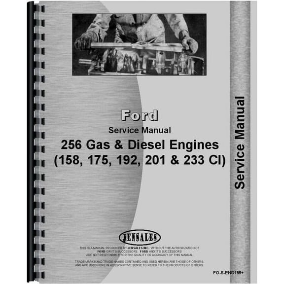 Ford 5000 Engine Service Manual