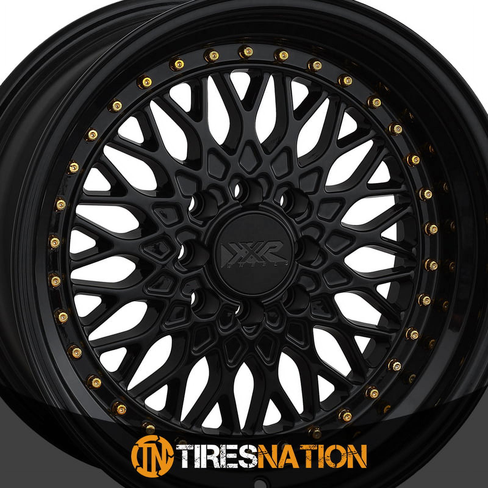 XXR536 18インチ9J XXR Wheels 536 Black Wheel with Painted Finish (18x9
