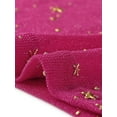 thumbnail image 5 of Top Corto de Fiesta Allegra K Cuello Alto Transparente de Malla Estrellas Rosa Caliente L, 5 of 5