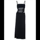 thumbnail image 3 of Conjunto de Dos Piezas para Mujer: Conjunto de Vacaciones de Verano, Sin Mangas, de Asimétrica, Top Corto y Faldas Largas. Negro S, 3 of 7
