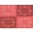 thumbnail image 1 of Ahgly Company Machine Washable Indoor Rectangle Transitional Red Area Rugs, 7' x 9', 1 of 7