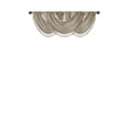 thumbnail image 4 of Faux Silk Waterfall Embellished Valance Champagne 38x46", 4 of 7