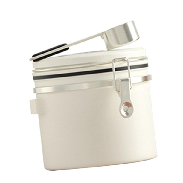 Airtight Coffee Container Canister Multipurpose with Date Record Tool Stainless 1.2L
