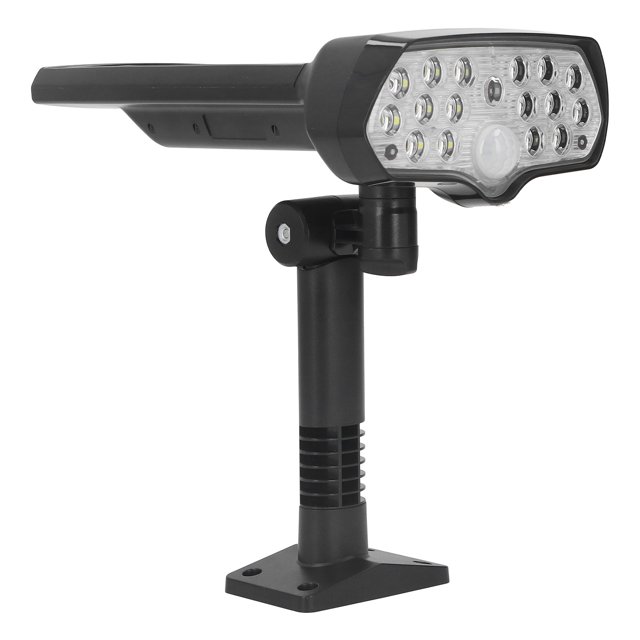 Luz de pared con sensor de movimiento, luz de pared solar ABS Luz solar para exteriores Luz de pared solar impermeable Diseño de próxima generación