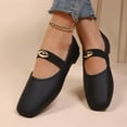 thumbnail image 2 of Busydd Women'S Flats Comfortable Slip on Dress Shoes for Women Casual Solid Color Round Toe Women Shoes 8.5, 2 of 9