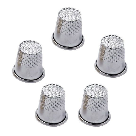 FRCOLOR  50 Pcs Vintage Sewing Thimbles Needle Threaders for Hand