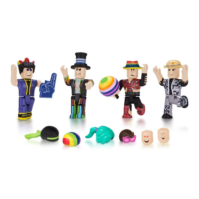 Roblox Action Collection Disco Madness Mix N Match W3 Includes Exclusive Virtual Item Walmart Com Walmart Com - madness roblox face